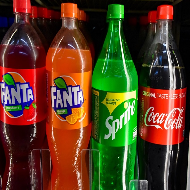 Two Sprite Soda Cans Soft Drink Sprite Coca Cola Fanta Pepsi Sprite ...